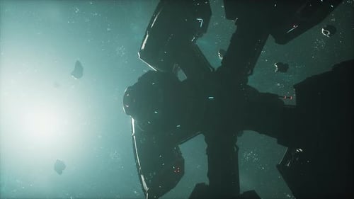 Hightech Space Station Explores a Cosmic Cloud of Interstellar Gas and Dust