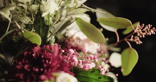 Close Up of Elegant Floral Arrangement