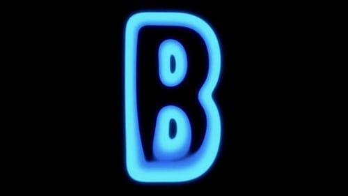 Geisterhafter Buchstabe B