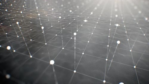 Cyber Grid Digital Background