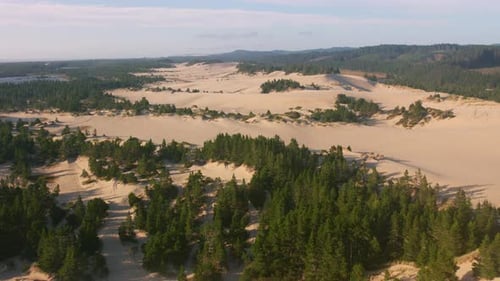 Oregon Coast Aerial Photography View