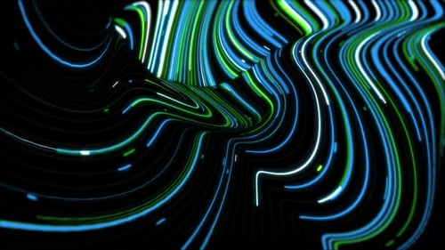 Fundo de movimento de vídeo abstrato em loop visual