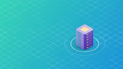 Modern Database Building Animation