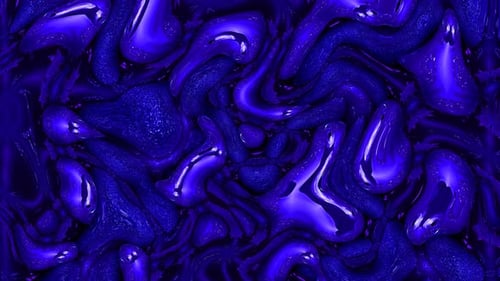 Dynamic Blue and Purple Fluid Abstract Waves Background