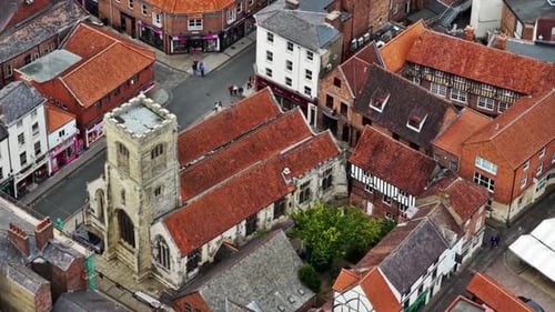 Paysage urbain de York, Angleterre