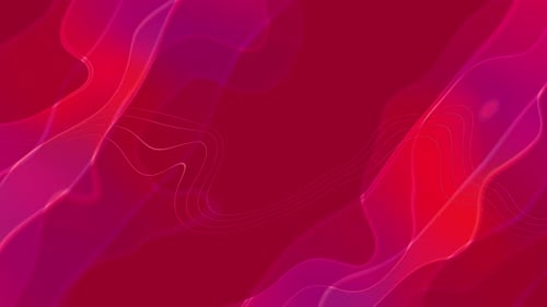 Modern Fluid Abstract Wavy Shapes Motion Background