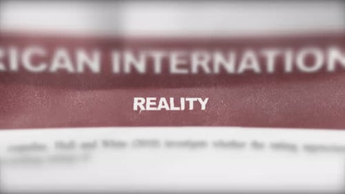 Reality Breaking News Photoreal Newspaper