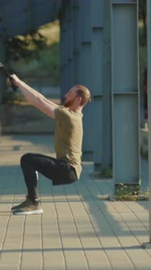 Dynamic Workout in an Urban Environment for Fitness Enthusiasts and Athletes Alike
