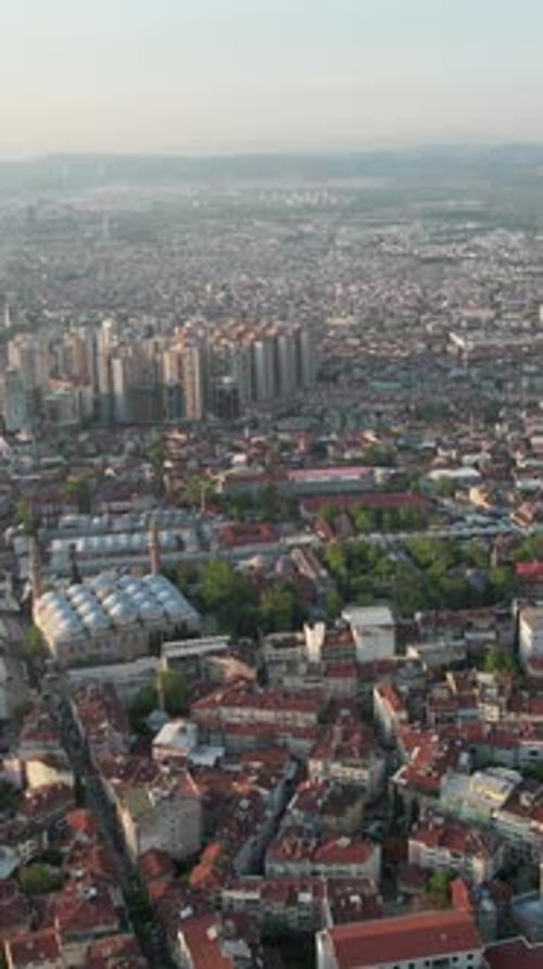 Aerial District Of Old Inns