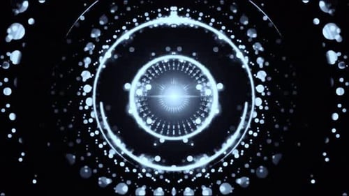 Futuristische Lichtstreifenanimation