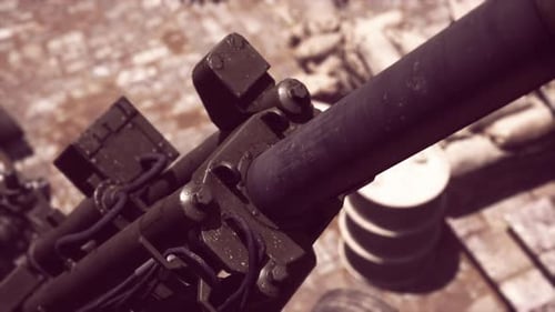 Cannon Gun in the City