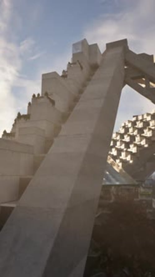 A Skyscraper Reaching Towards the Sky