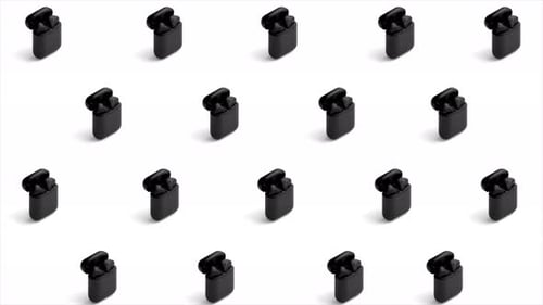 3D Kopfhörer-Modelle Animation Hintergrund Loop V2