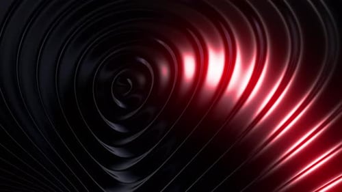Fluid Dark Abstract Swirl with Red Light Background