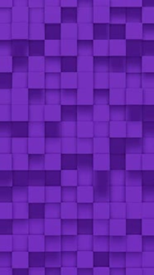 Purple small box cube random geometric background