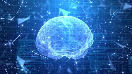 Réseau neuronal 3D lumineux : relier la science, la technologie et l'intelligence artificielle