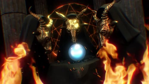 Dark Ritual Orb Reveal with Fiery Guardians