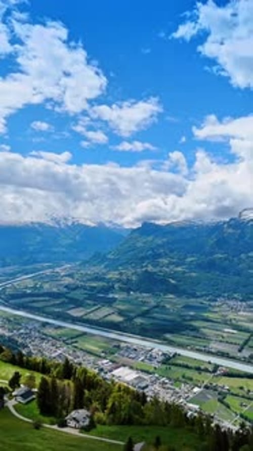 Jaw-dropping scenery of Liechtenstein, Europe.