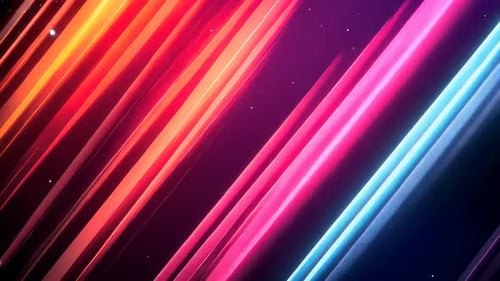 Lebendige diagonale Linien in lebendigen Farben