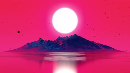 Retrowave Background 4K