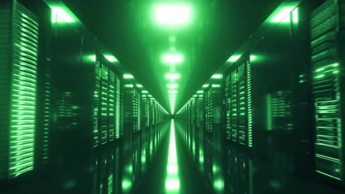 Data Center with Endless Servers