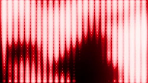 Red Noised Equalizer Vj Loop-Animationshintergrund