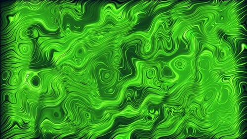 Abstract green liquid background
