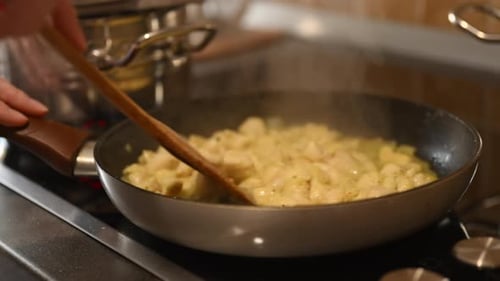 Food Preparation in a Domestic Kitchen