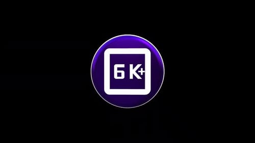 Modern 3D Rotating 6K+ Icon Animation