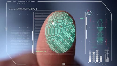 Fingerprint Scan Access Point Technology Authentication