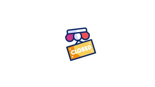 Closedsign Animated Icon