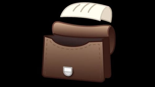 Bag animated emoji