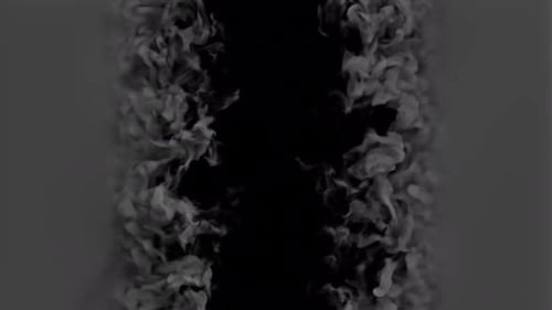 Fluid Black Ink Smoke Reveal Transition