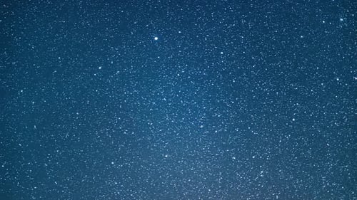 Blue Night Stars Starry Sky