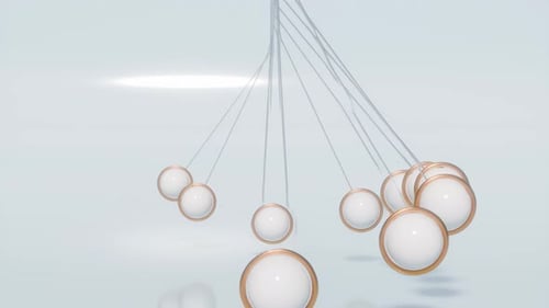3D-Animation mit Pendelkugelschleife