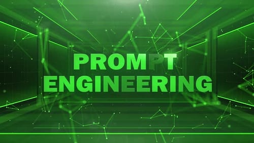 Prompt Engineering Ai Technology Digital Future Concept