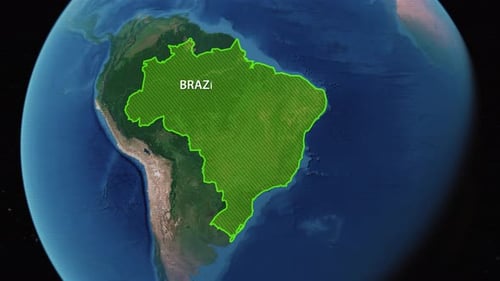 Geolocalização da cidade de Belo Horizonte no mapa