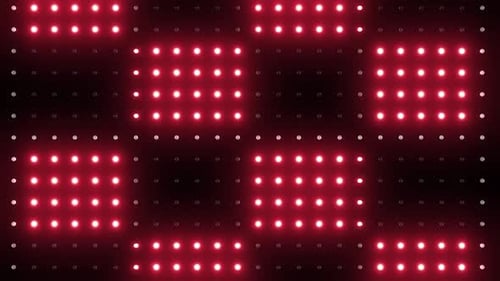 Leuchtendes rotes Lichtmuster auf dunklem Hintergrund