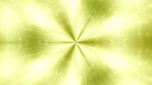 Patrón de caleidoscopio de fondo suave con brillo eléctrico amarillo