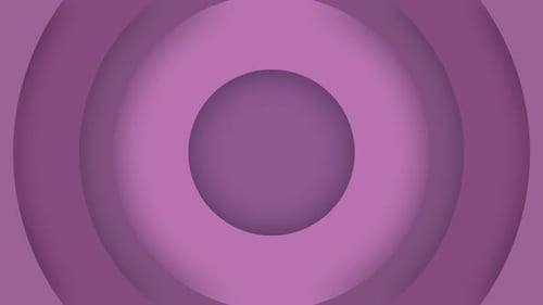Minimal Pink Circle Background 4K