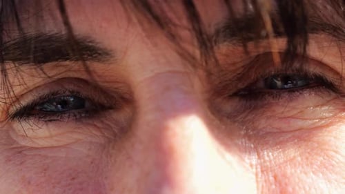 Close Up of Woman's Face and Eyes