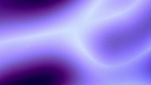 Abstract ultraviolet grainy background with flowing motion of glowing intersecting lines