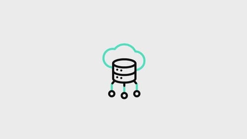 Icono animado de Big Data V3