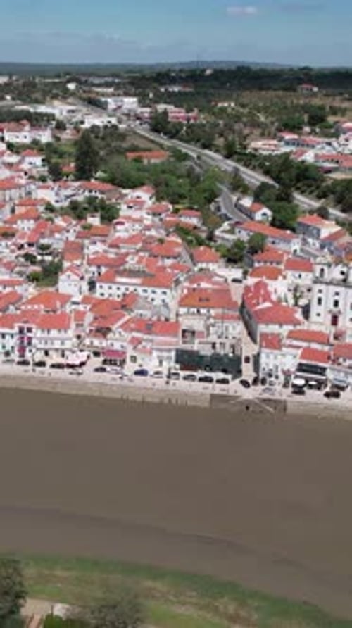 City of Alcacer do Sal Portugal Vertical Video