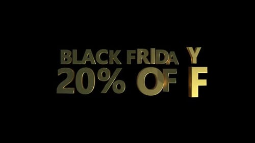 Black Friday 20% Off