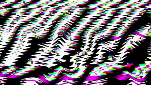 animation de fond statique numérique 4k glitch