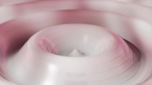 Smooth Concentric Circles Expand and Contract Creating a Mesmerizing Visual Effect Ideal for