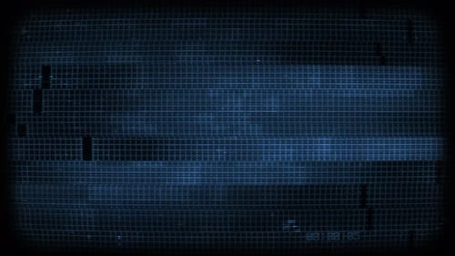 Digital Glitch TV Static Background Animation