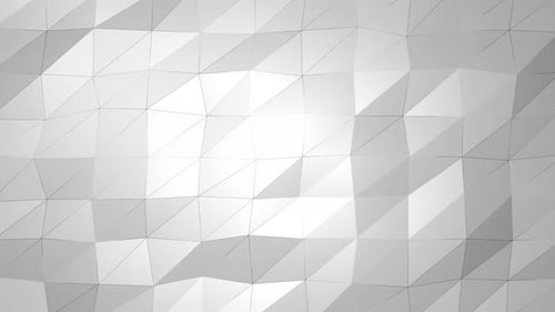 White geometric backdrop background. 4k abstract background