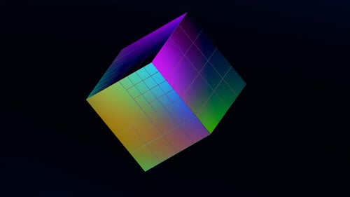 Abstract Motion - Rolling Cube Loop